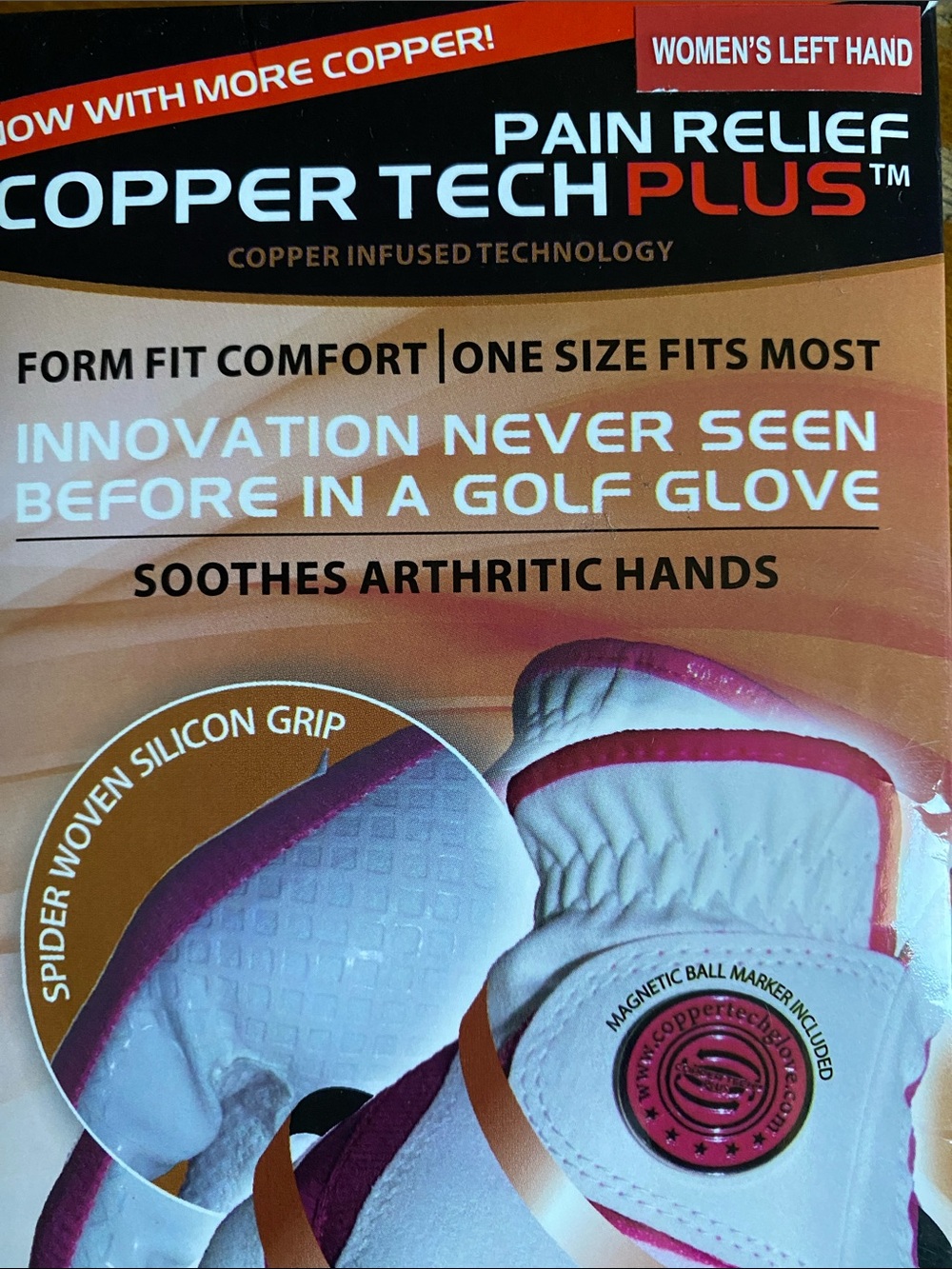 Copper Tech Plus Arthritis Relief Gloves and 4 tees. - Picture 5 of 5